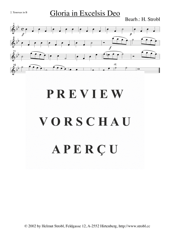 gallery: Gloria in Excelsis Deo, , Saxophonquintett AATTB