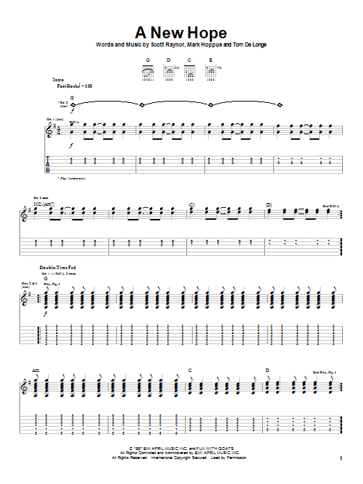 Product gallery: Page 1 of 1 A New Hope, Blink-182