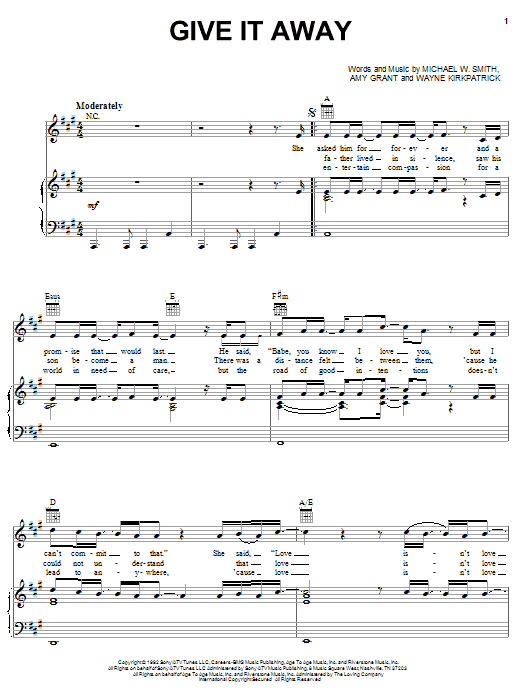 Produktbild zu: Give It Away