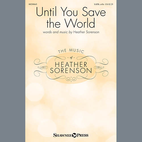 cover: Until You Save The World, Heather Sorenson
