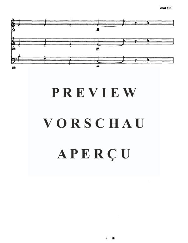 Produktgalerie: Seite 6 von 11 Minuet, , Alphorn in F und Horn Trio