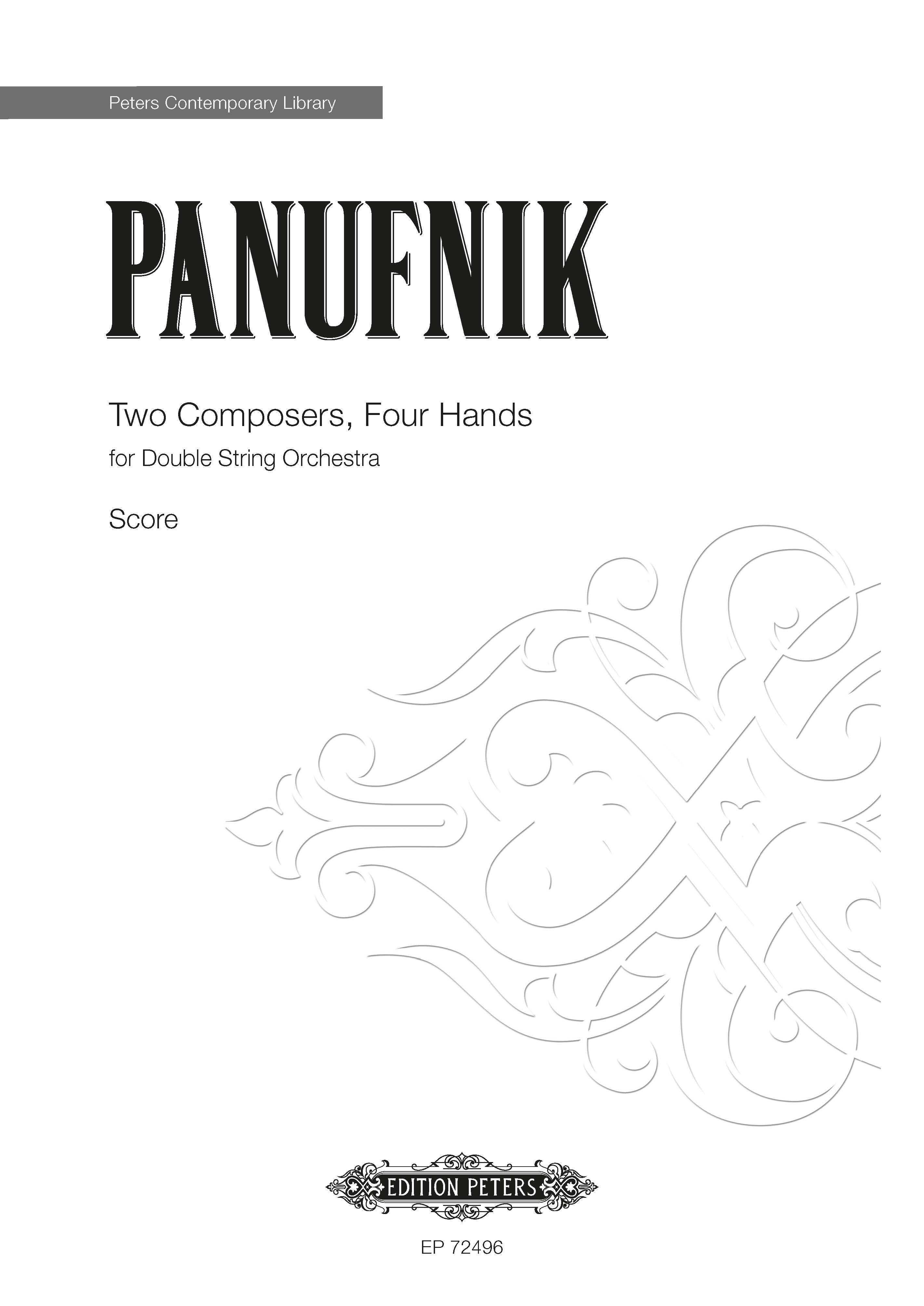 Produktbild zu: Two Composers, Four Hands