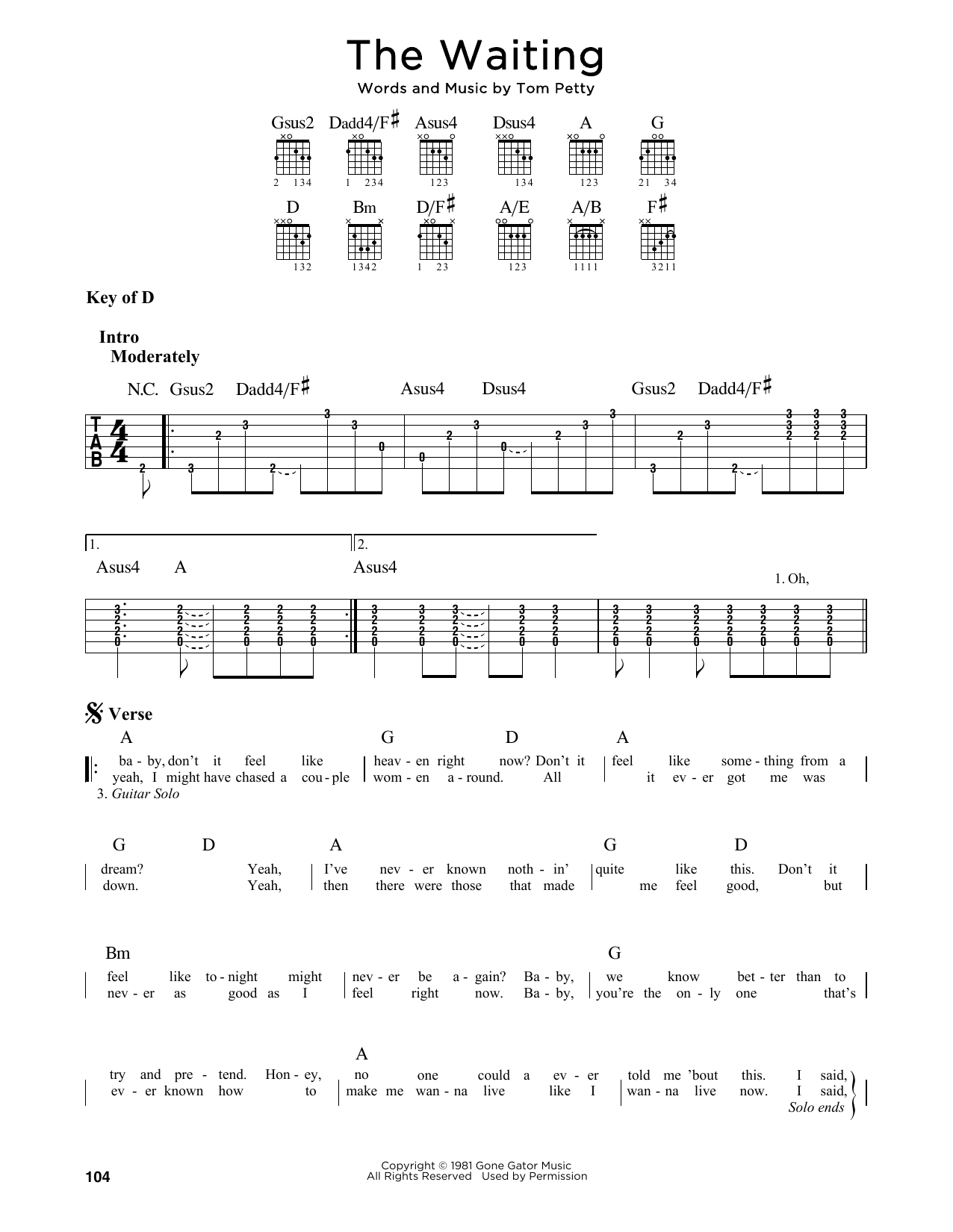 Product gallery: Page 1 of 1 The Waiting, Tom Petty
