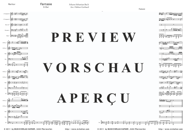 Produktgalerie: Seite 4 von 11 Fantasie, , (Blechbläser Quintett)