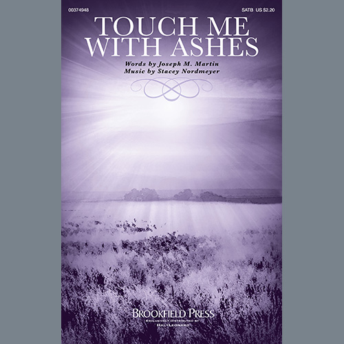 cover: Touch Me With Ashes, Joseph M. Martin and Stacey Nordmeyer, Chor