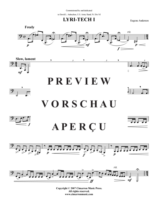 Product gallery: Page 2 of 4 Lyri-Tech I , , (Tuba solo)