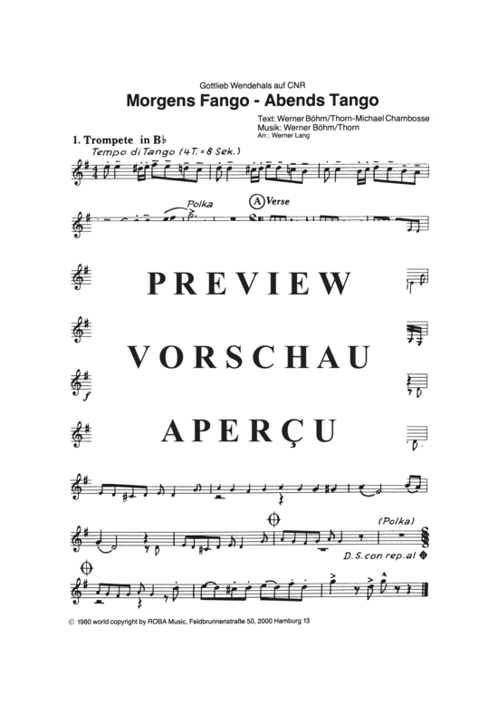 Produktgalerie: Seite 14 von 16 Morgens Fango - abends Tango , Wendehals, Gottlieb, (Combo-Band)