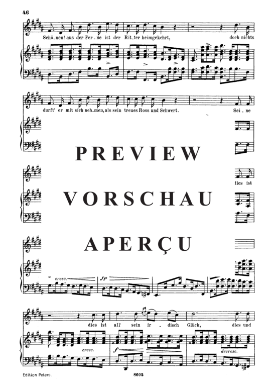 Product gallery: Page 3 of 8 Romanze des Richard Löwenherz D.856, , Medium Voice and Piano