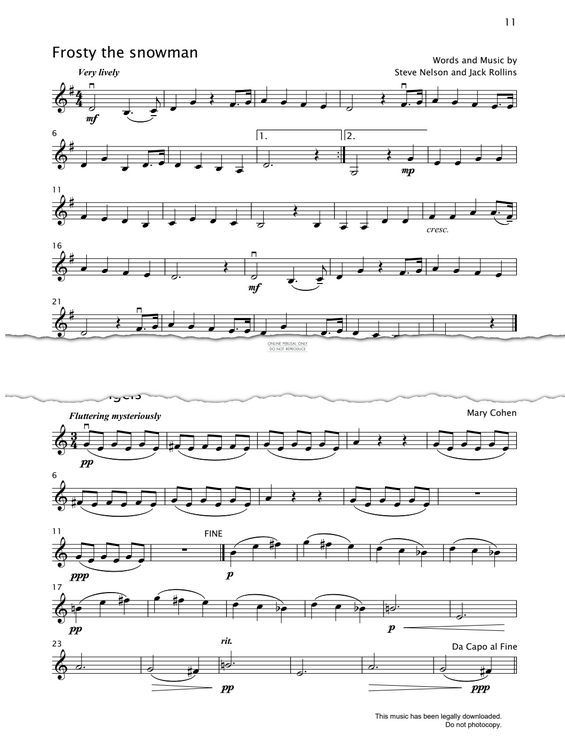 Produktgalerie: Seite 1 von 1 Frosty The Snowman, Steve Nelson, Violine