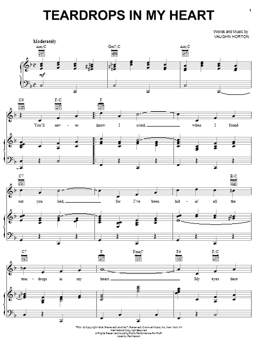 Produktbild zu: Teardrops In My Heart