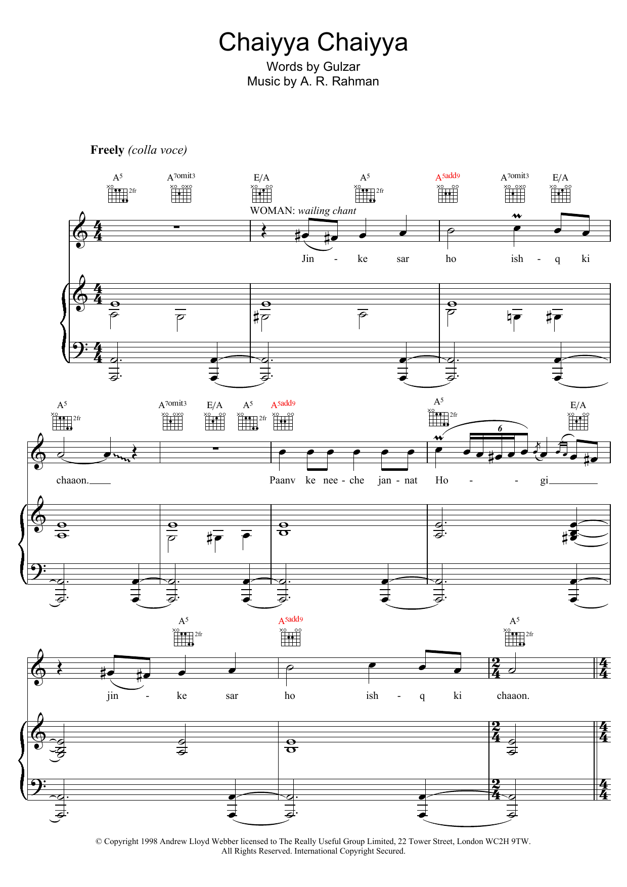 Produktbild zu: Chaiyya Chaiyya