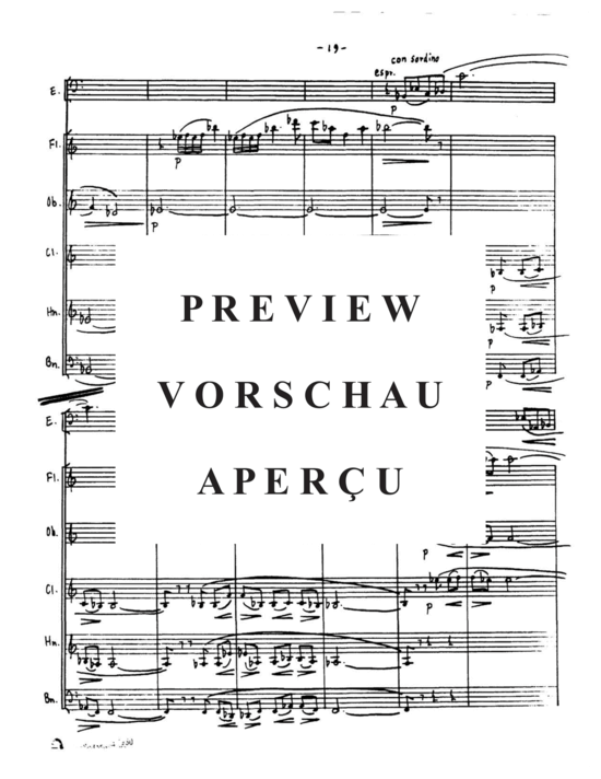 Produktgalerie: Seite 21 von 21 Sextet , , (Gemischtes Ensemble für Holzbläser Quintett + Euphonium Solo)