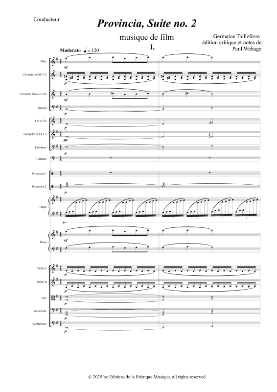 Produktgalerie: Seite 1 von 11 Provincia Suite no. 2, , Orchester