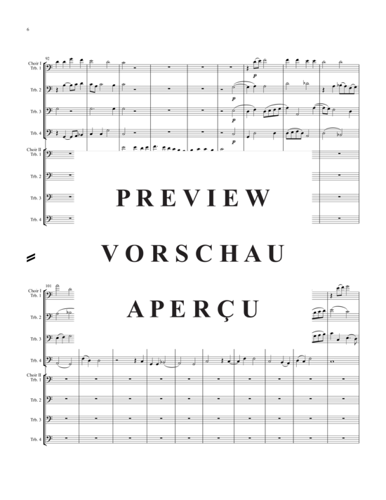 Product gallery: Page 7 of 21 La Bergamasca , , (Trombone Ensemble)