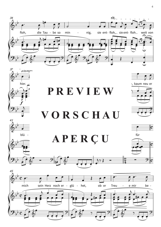 gallery: Sie entfloh, die Taube so minnig - Romanze aus Hoffmanns Erzählungen, , (Gesang + Klavier)