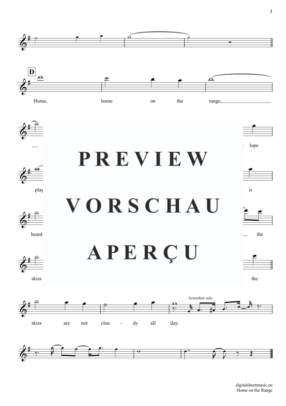 Product gallery: Page 4 of 4 Home On The Range, Folk Song, American, Tenor Saxophone