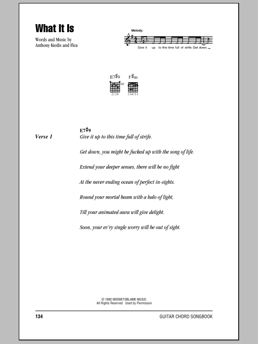 Produktbild zu: What It Is