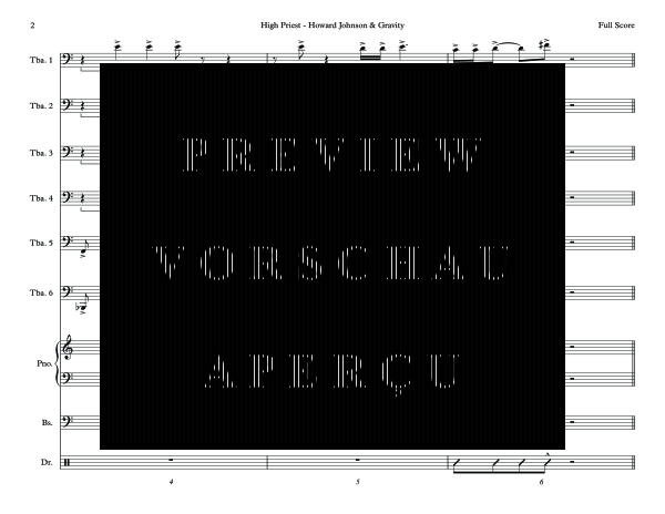 Produktgalerie: Seite 8 von 11 High Priest, , (6x Tuba und Combo Band)