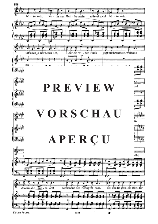 Product gallery: Page 4 of 5 Drang in die Ferne D.770, , Medium Voice and Piano