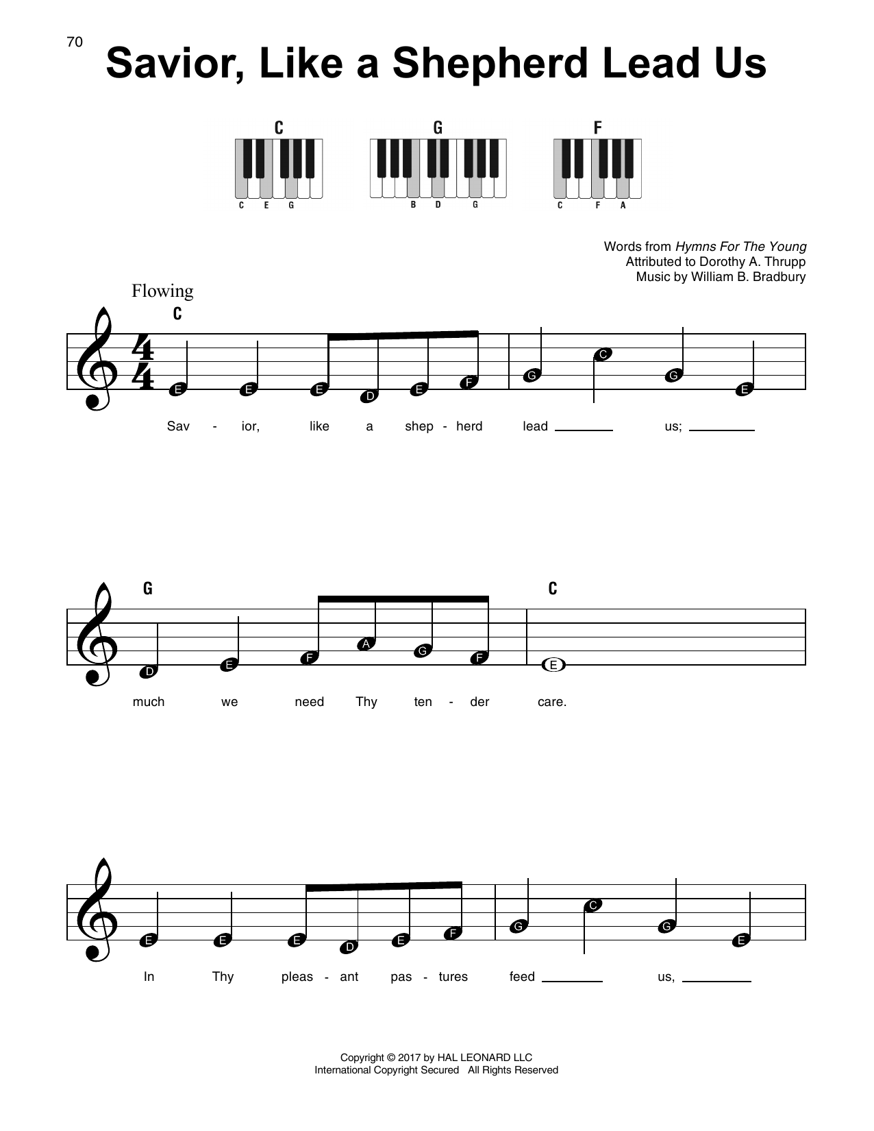 Produktbild zu: Savior, Like A Shepherd Lead Us