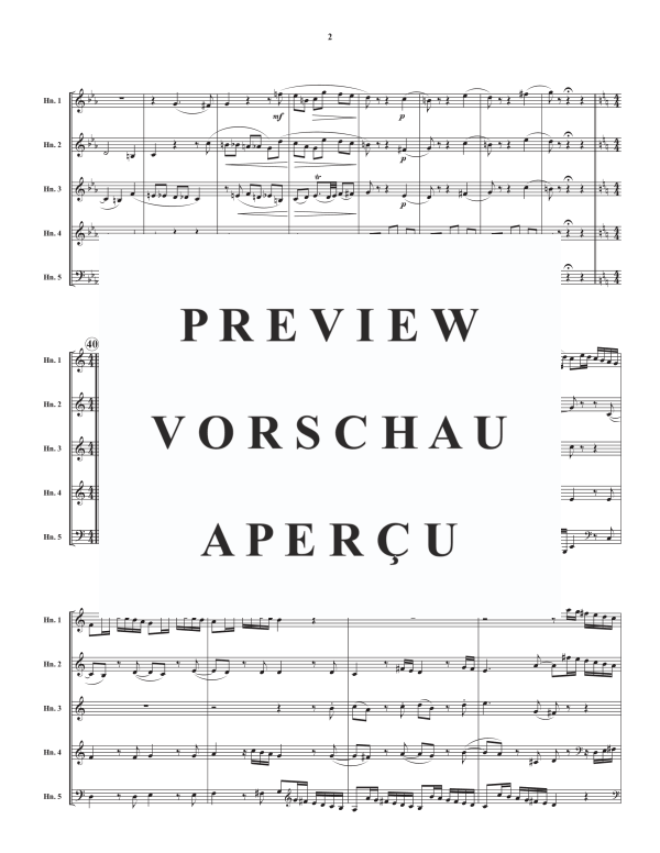 Product gallery: Page 5 of 11 Adagio, Allegro, and Adagio, , Horn Quintet