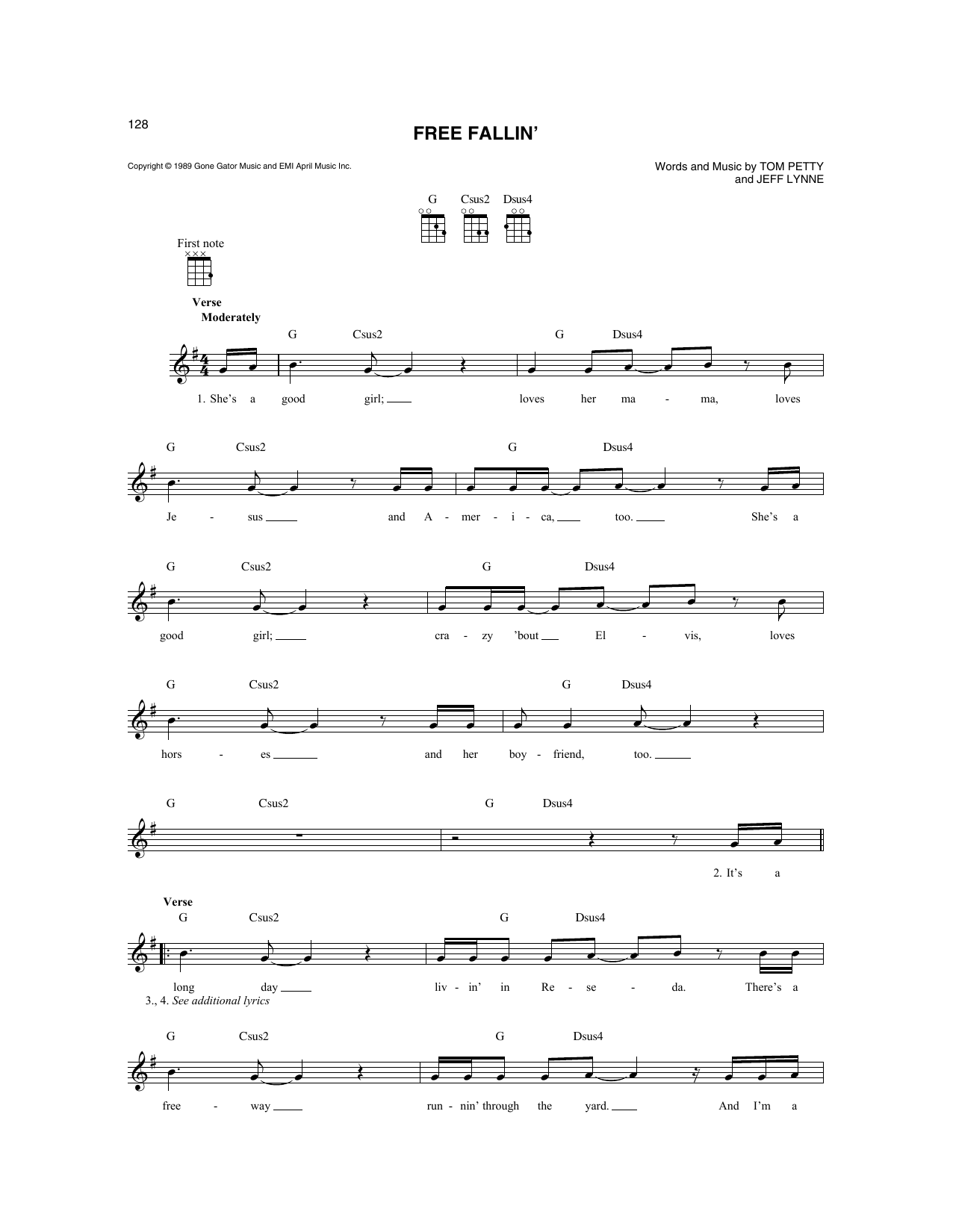 Produktgalerie: Seite 1 von 1 Free Fallin', Tom Petty