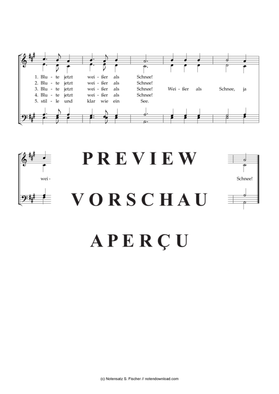 Product gallery: Page 3 of 3 Weißer als Schnee  , , (mixed choir)