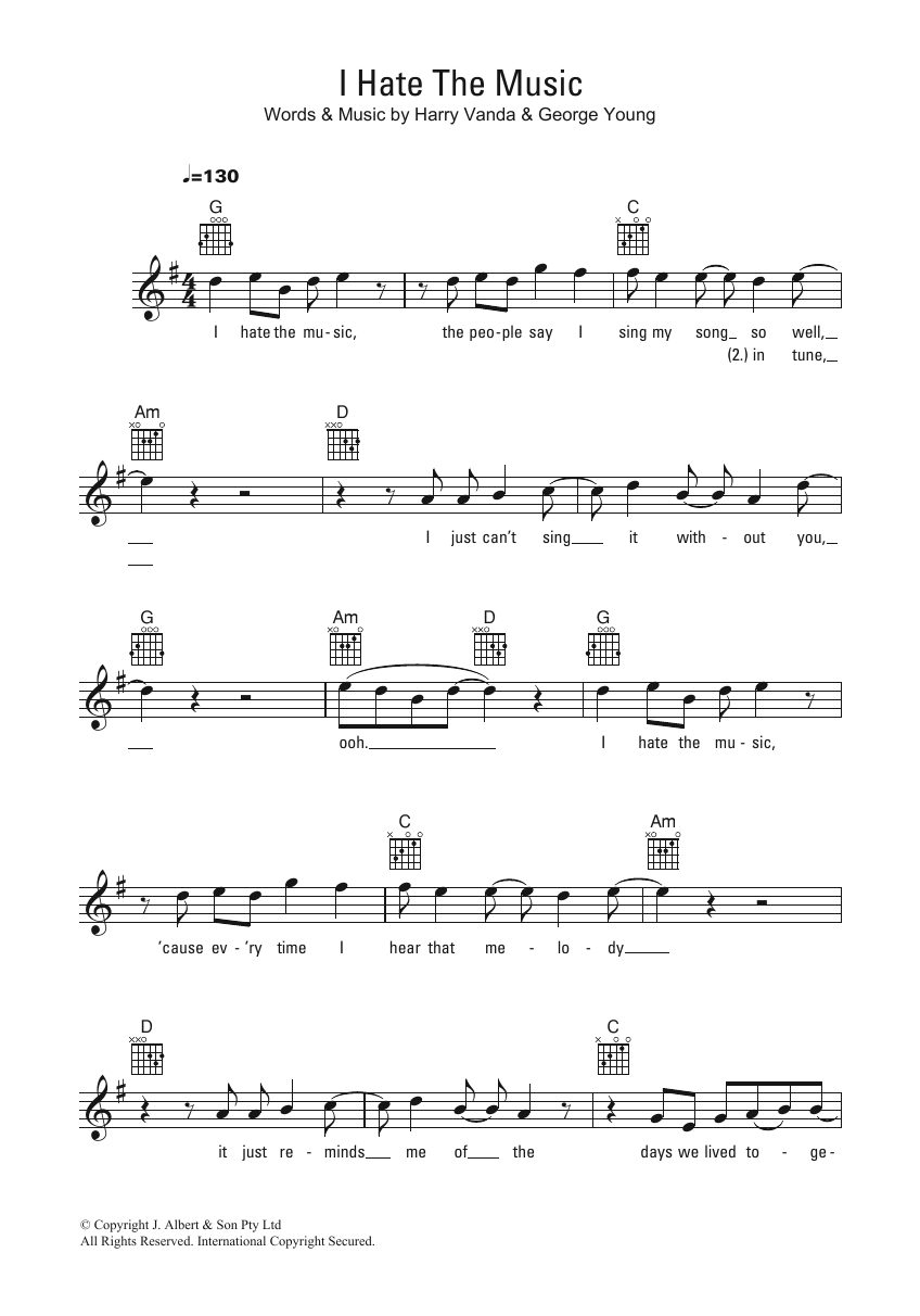 Produktbild zu: I Hate The Music