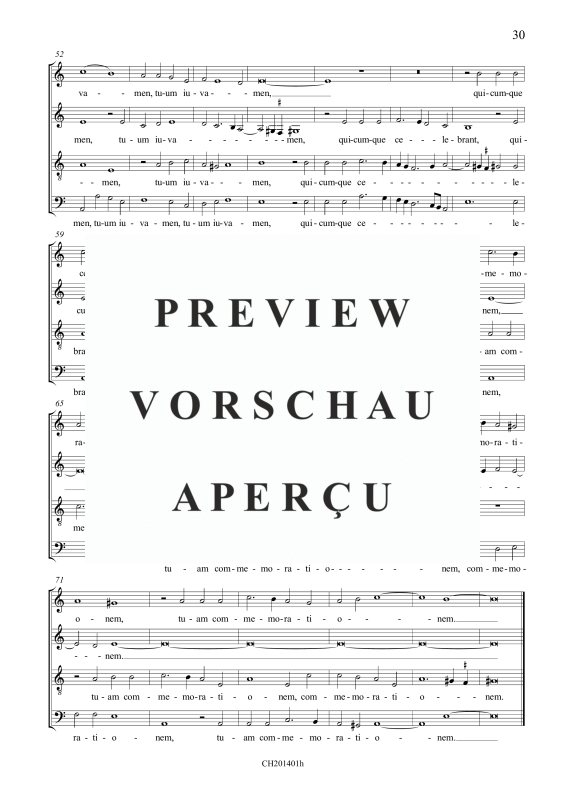 gallery: Sancta Maria, succurre miseris, , (Gemischter Chor)