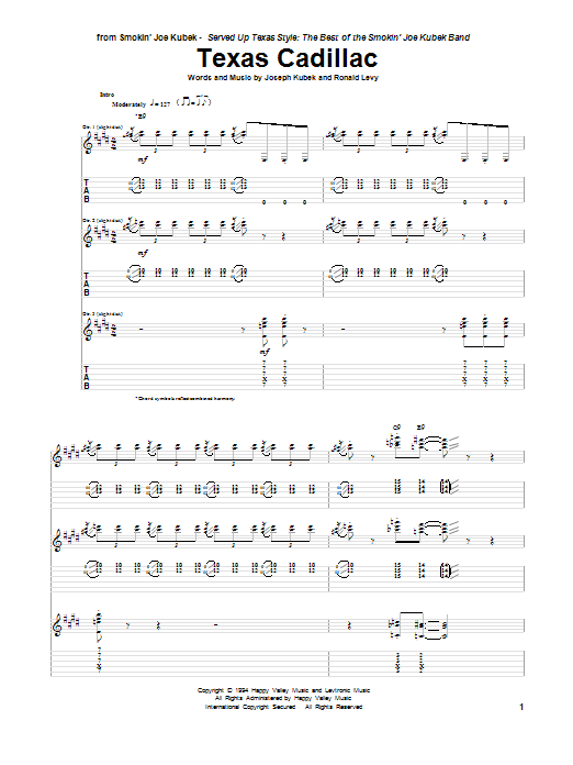 Product gallery: Page 1 of 1 Texas Cadillac, Smokin' Joe Kubek