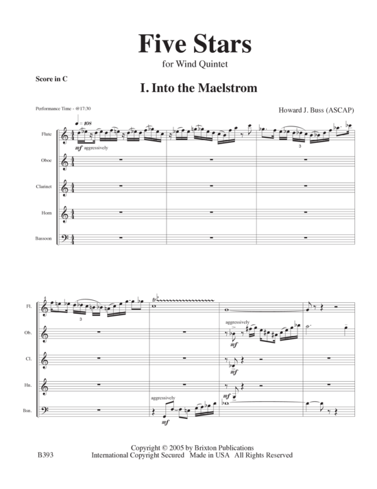 Produktbild zu: Five Stars Howard J. Buss 