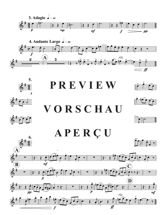 Produktgalerie: Seite 10 von 18 Concerto No. 11, Op. 6 , , (Blechbläserquintett)