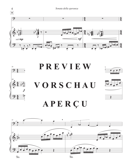 Product gallery: Page 7 of 21 Sonata della speranza , , (bassoon and piano)