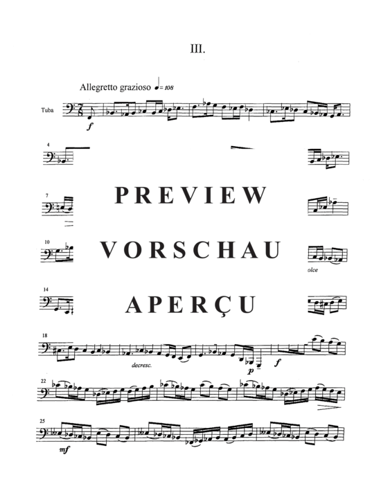 Product gallery: Page 6 of 14 Suite in Bb minor , , (Tuba Solo)
