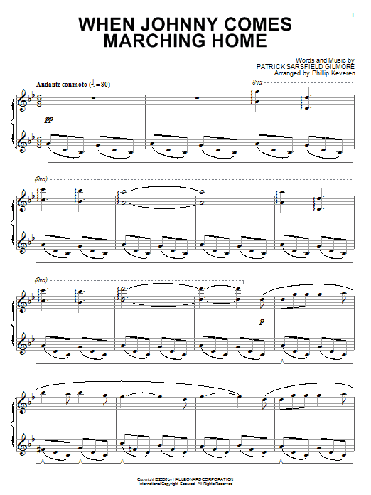 Produktbild zu: When Johnny Comes Marching Home