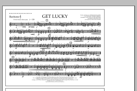 Produktbild zu:  Get Lucky - Baritone T.C. - Tom Wallace