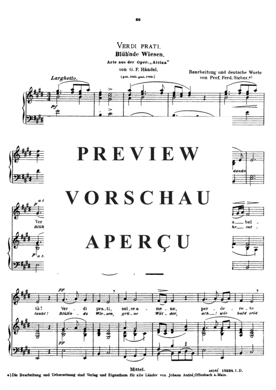 gallery: Verdi prati , Sieber Ferdinand, (Gesang mittel + Klavier)
