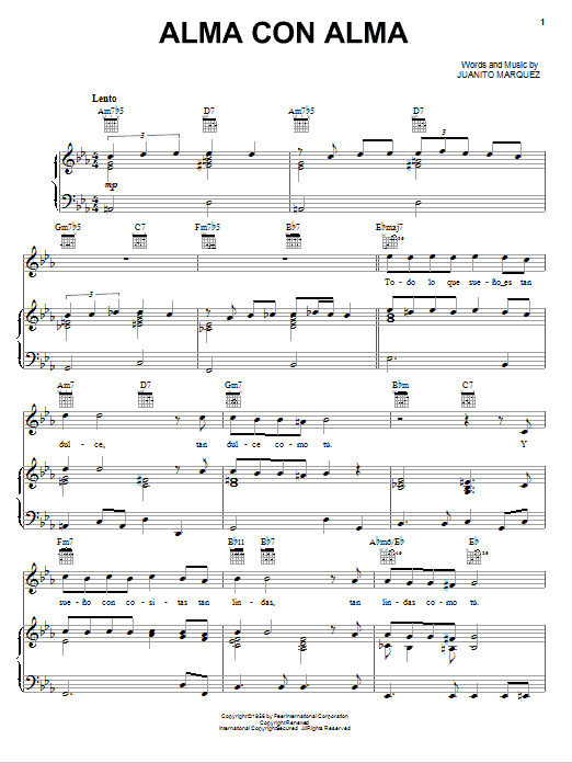 Produktgalerie: Seite 1 von 1 Alma Con Alma, Juanito Marquez, Gesang, Gitarre, Klavier