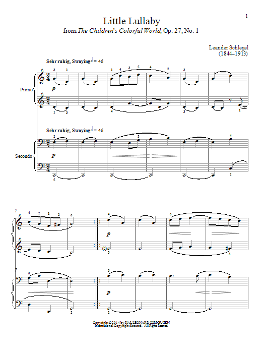Produktbild zu: Little Lullaby