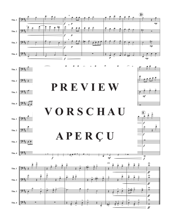 Product gallery: Page 5 of 13 Zwei Madrigale , , (Trombone Quartet)