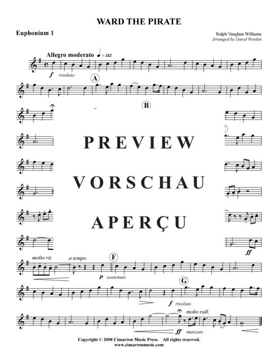 Product gallery: Page 5 of 9 Ward the Pirate , , (Tuba Quartet: 2x Baritone, 2xTuba)