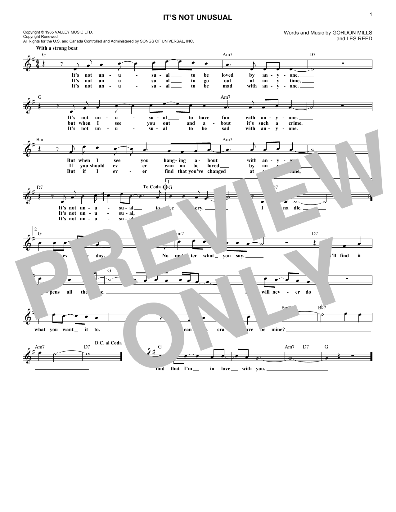 Produktgalerie: Seite 1 von 1 It's Not Unusual, Tom Jones