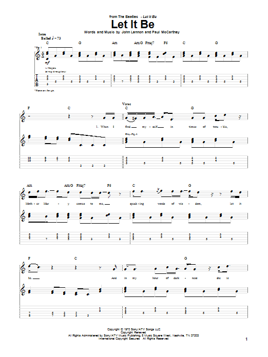 Product gallery: Page 1 of 1 Let It Be, The Beatles