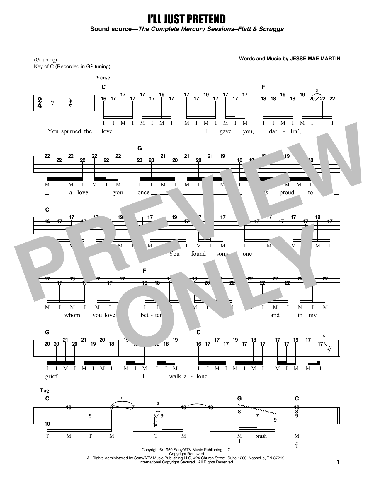 Product gallery: Page 1 of 1 I'll Just Pretend, Flatt & Scruggs