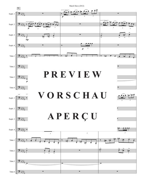 Produktgalerie: Seite 18 von 21 March Slave , , (Tuba Ensemble EEEETTTT)
