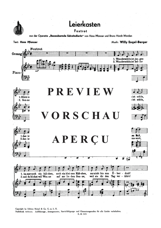 Produktgalerie: Seite 3 von 3 Leierkasten, , Klavier und Gesang