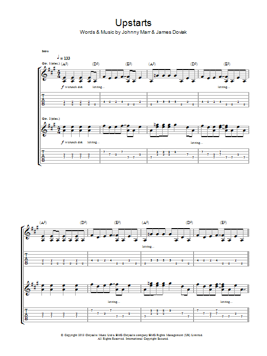 Produktgalerie: Seite 1 von 1 Upstarts, Johnny Marr, Gitarre