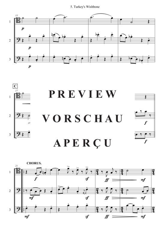 gallery: Turkey´s Wishbone , , (Posaunen Trio)