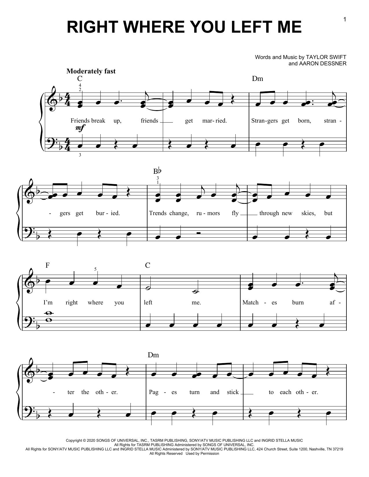 Produktbild zu: right where you left me