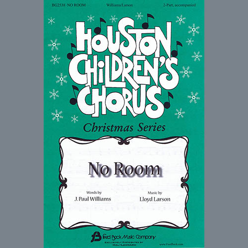 cover: No Room, J. Paul Williams and Lloyd Larson, Chor
